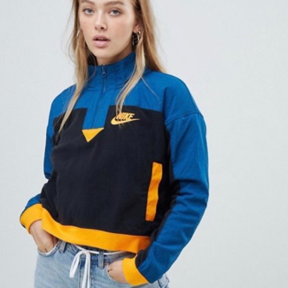 nike polar fleece half zip